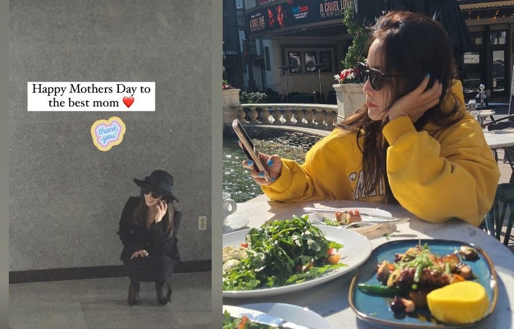"최고의 엄마" <b>김희선</b>, 美 유학 중인 <b>영재</b> 딸에 어머니의 날 선물 받았다...