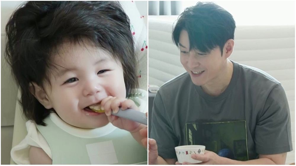 '<b>심형탁</b> 子' <b>하루</b>, <b>한우</b> 이유식에 깜짝…신세계 눈 떴다 ('슈돌')