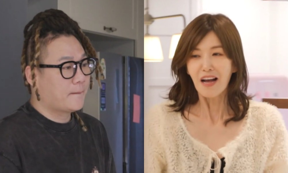 '<b>윤민수</b>와 <b>이혼</b>' 전처, 미우새 깜짝 등장…"결혼 사진 버릴까" ('미우새...