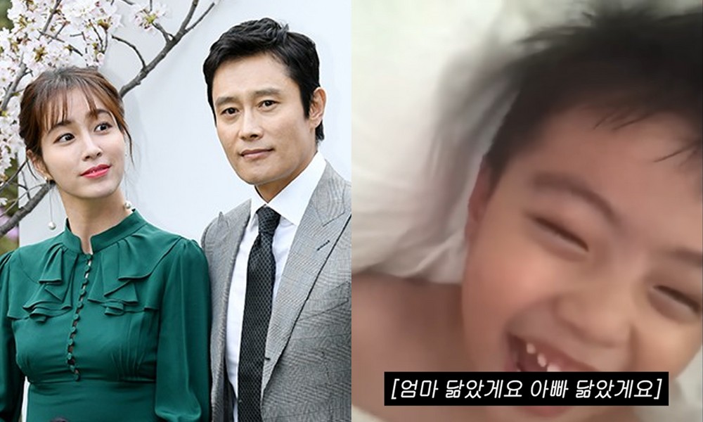 '<b>이병헌</b>' <b>이민정</b>, <b>아들</b> 얼굴 공개…아이돌 비주얼 눈길 [RE:뷰]