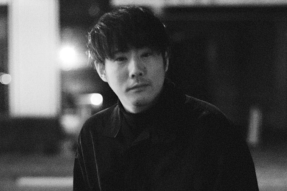 映画「그대, 별처럼」のモノクロ場面写真