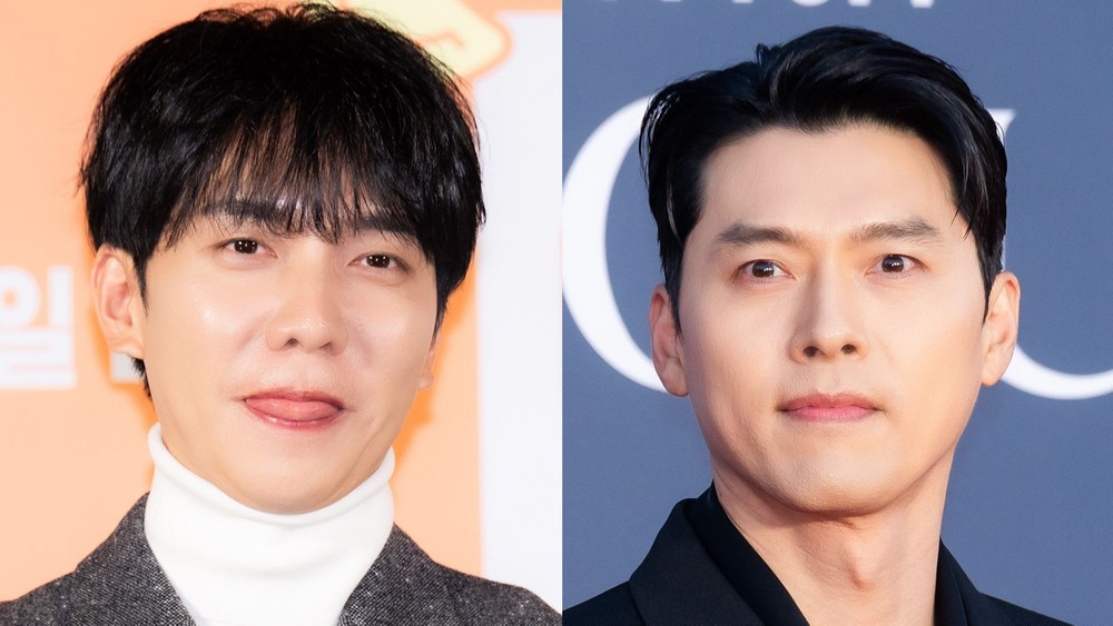 イ・スンギ(左)とヒョンビン(右)の写真を並べた画像