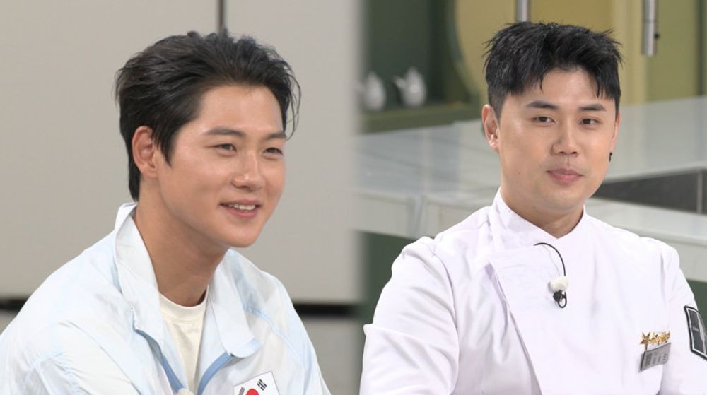 JTBCの番組に出演する男性2人