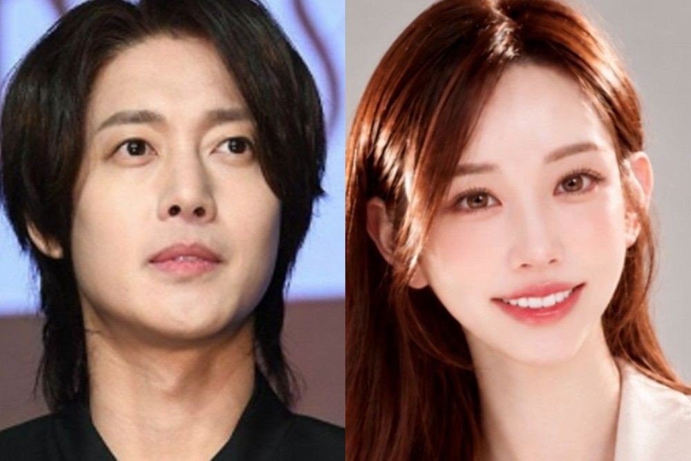 キム・ヒョンジュンと元交際相手シユの写真