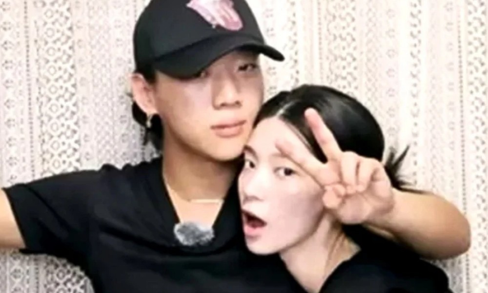 ヤン・ホンウォンとウォン・ヒョンジュのツーショット