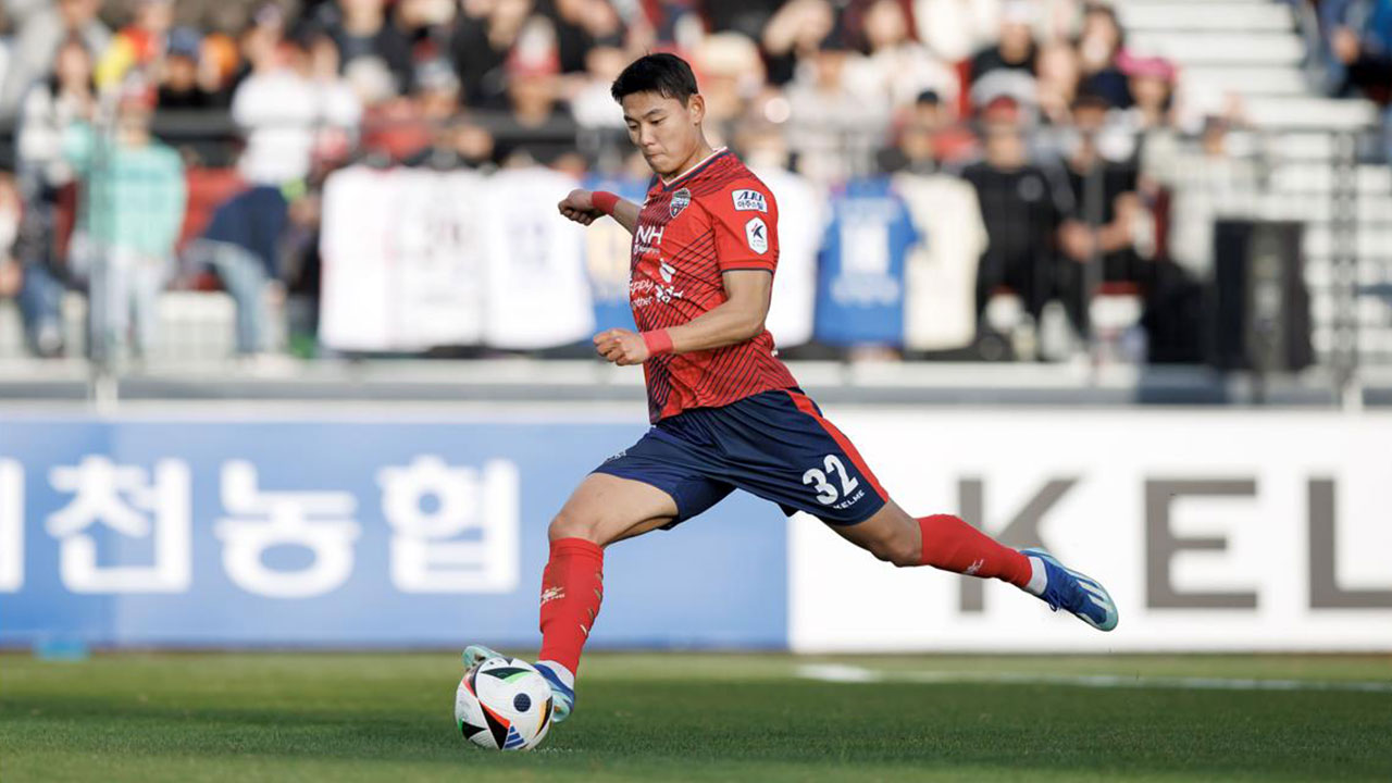 프로축구 K리그1 <b>김천 정치인</b>, 6라운드 최우수선수 선정