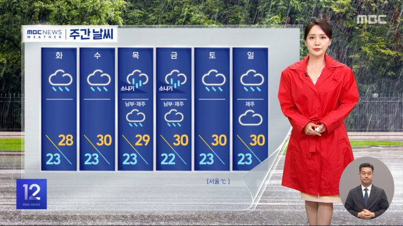 <b>충청</b>·<b>경북</b> '강한 비'‥전국 곳곳 호우특보