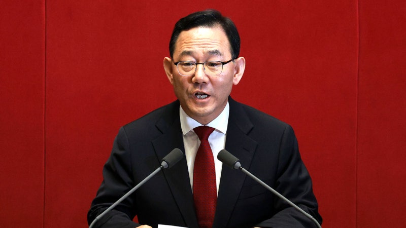 <b>주호영</b> 부의장 "'방송4법' 날치기 위한 <b>본회의</b> 사회 거부"