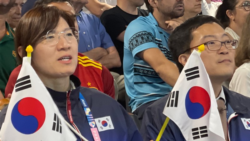 [올림픽] <b>장미란</b> 문체부 차관, IOC <b>부위원장</b> 만나 재발 방지 요청