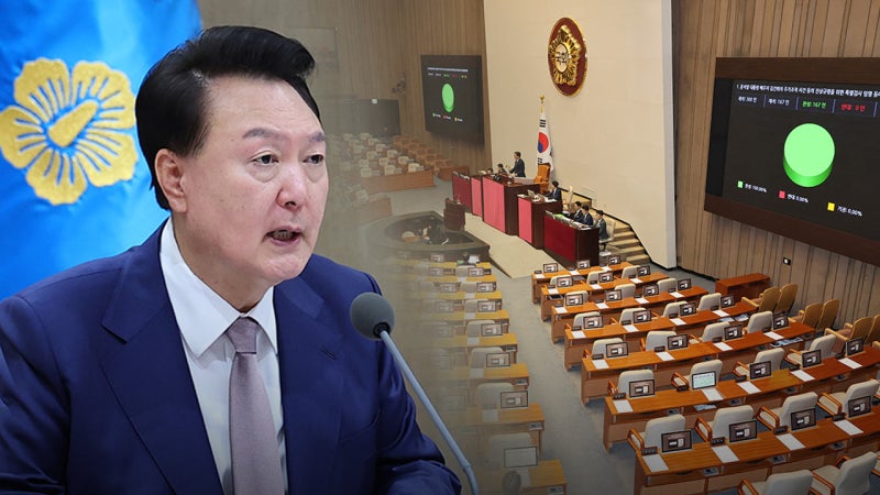 윤 <b>대통령</b>, '김여사·채상병 특검법, 지역화폐법'에 <b>거부권</b> 행사‥24번째