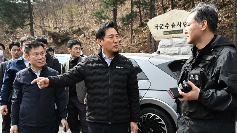 <b>오세훈</b>, <b>전농 트랙터 시위</b> 예고한 남태령 점검 "시내진입 불가"
