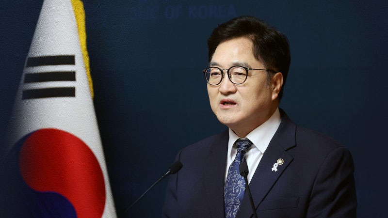 <b>우원식</b> "<b>개헌 국민 투표</b>" 제안에 민주 "내란 종식이 먼저"