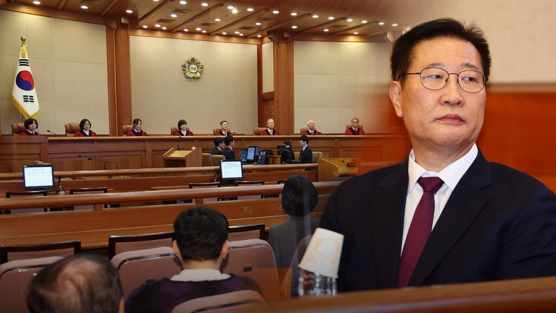 헌재, <b>박성재 법무장관</b> 탄핵소추 기각‥<b>직무 복귀</b>