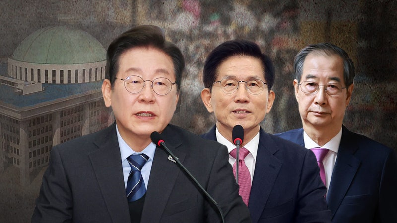 한국갤럽 "이재명 37%·<b>김문수</b> 9%‥<b>한덕수</b>도 2% 기록"