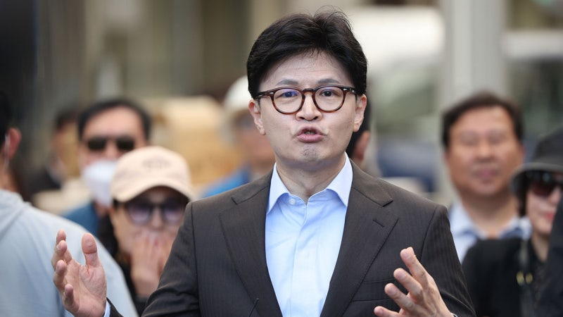 <b>한동훈</b> "김문수·한덕수는 이재명식 개싸움 감당 못해‥제가 유일"