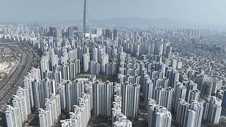 송파구 일대 아파트 모습