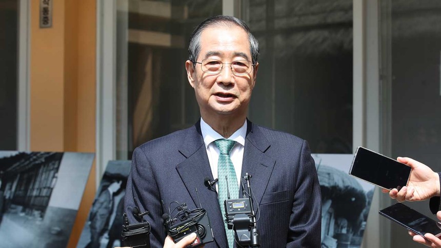 구미 찾은 한덕수 예비후보