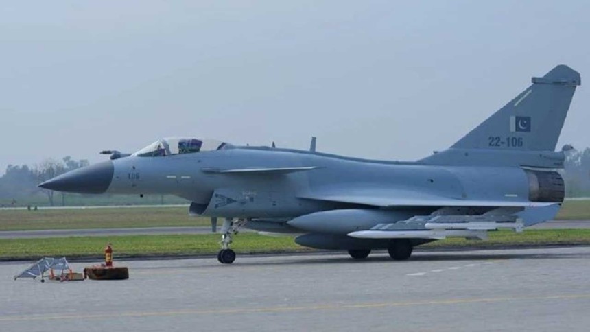 파키스탄이 도입한 J-10C [웨이보 캡처]