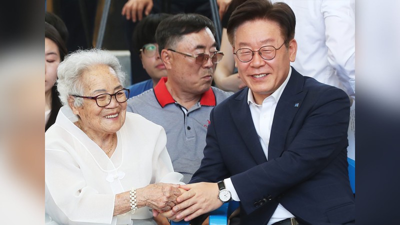 이재명, <b>위안부 피해자</b> 이옥선 할머니 <b>별세</b> 애도‥"더욱 노력할 것"