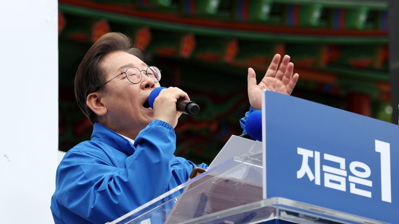 이재명, 사흘째 호남 유세 "호남 없으면 나라 없다‥텃밭 아닌 살아있는...
