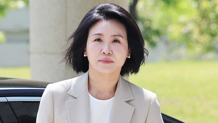 항소심 선고공판 출석하는 김혜경 씨 2025.05.12