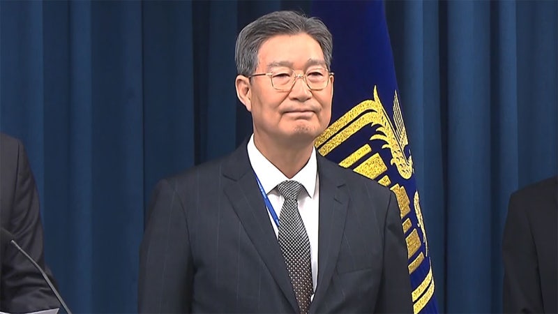 '<b>차명 재산 의혹</b>' <b>오광수</b> 대통령실 민정수석 사의