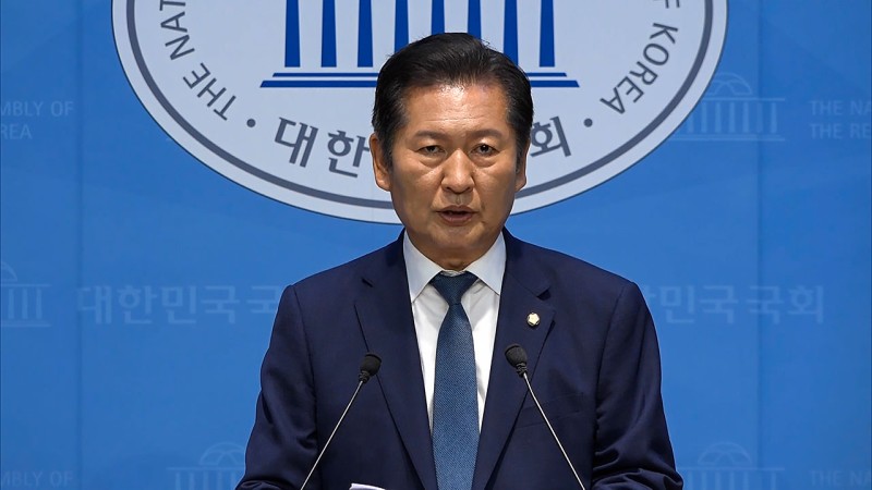 <b>민주당</b> <b>정청래</b>, <b>당대표 출마</b> 선언‥"이 대통령과 한몸처럼 행동하겠다"