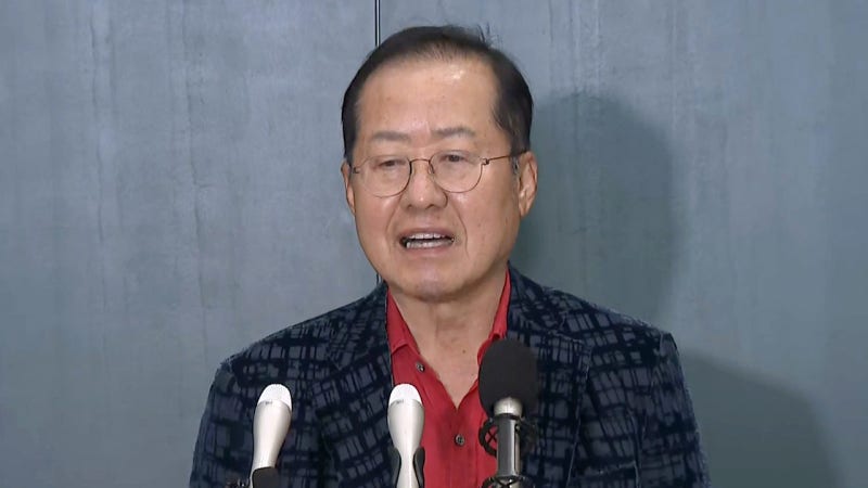 <b>홍준표</b> "<b>윤석열</b>·<b>한동훈</b>보다 국힘 중진 더 나빠‥통진당 신세 면치 못할...