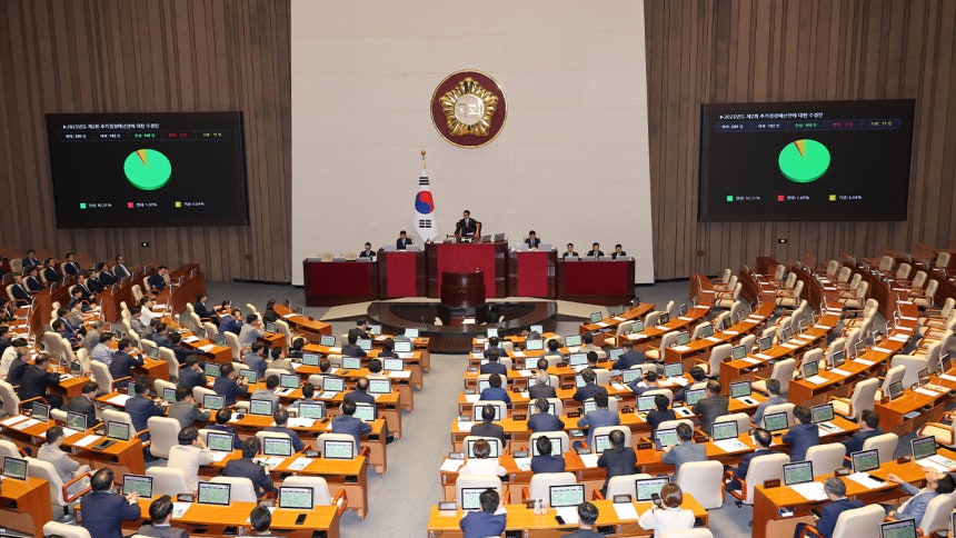 추경안 본회의 통과(2025.7.4)