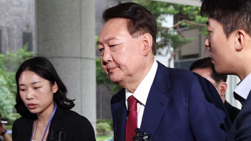 尹 <b>2차</b> 대면<b>조사</b> 9시간 30분 만에 종료‥조서 열람 시작