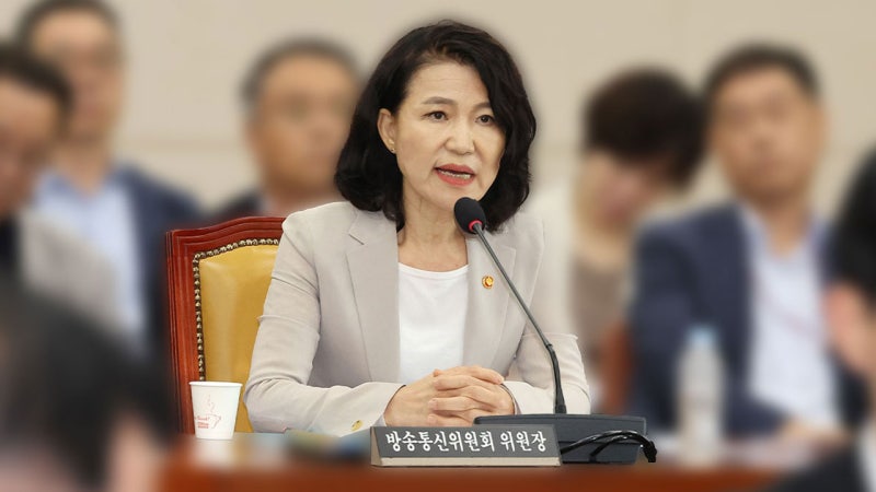 "<b>대통령 지시</b>로 방송3법 준비"?‥이진숙 또 '아전인수'