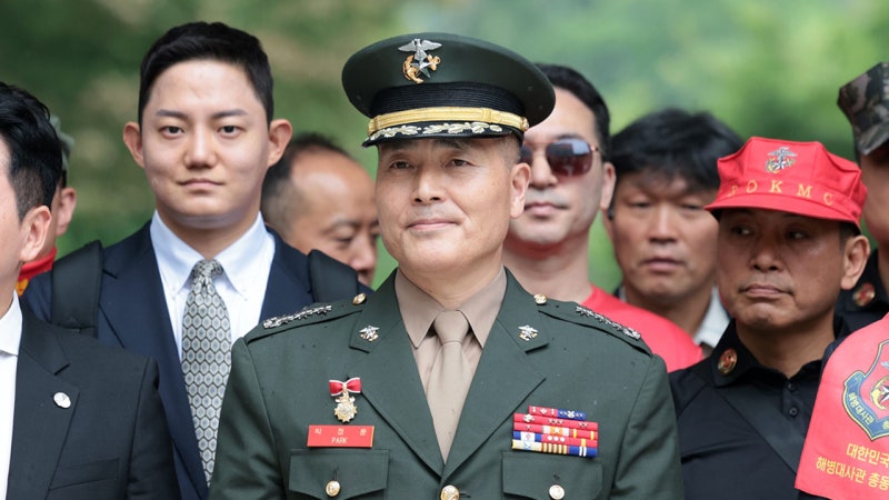 '순직 해병' 특검, <b>박정훈 대령</b> '항명 사건' <b>항소 취하</b>