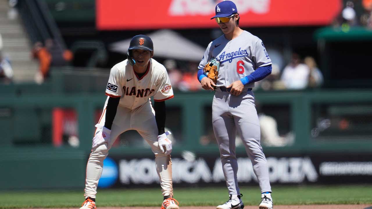[MLB] <b>이정후</b>, 전반기 최종전서 다저스 <b>야마모토</b> 상대로 <b>2루타</b>