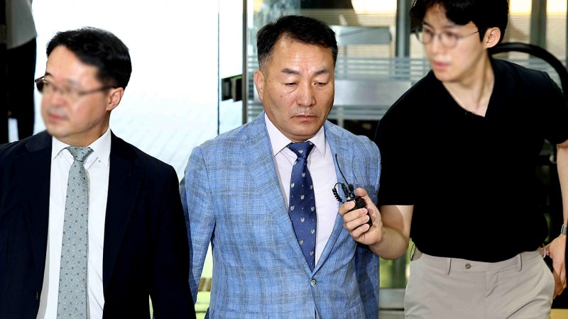 'VIP 격노 <b>위증</b>' <b>김계환</b> 전 해병대사령관 영장 심사‥오늘 구속 여부 결...