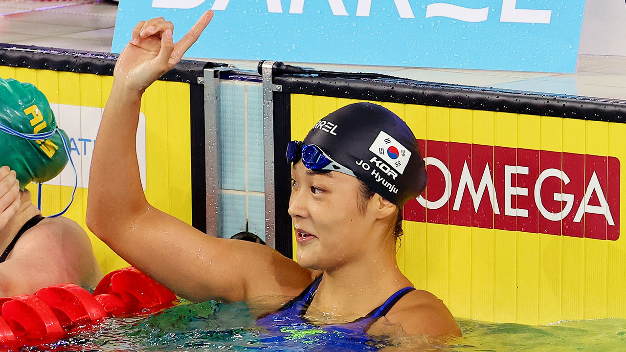 <b>조현주</b>, 세계선수권 자유형 200m <b>한국 신기록</b>으로 준결승행