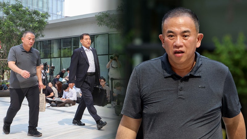 <b>명태균</b>, '<b>김건희</b> 국정농단' <b>특검</b> 이틀째 출석