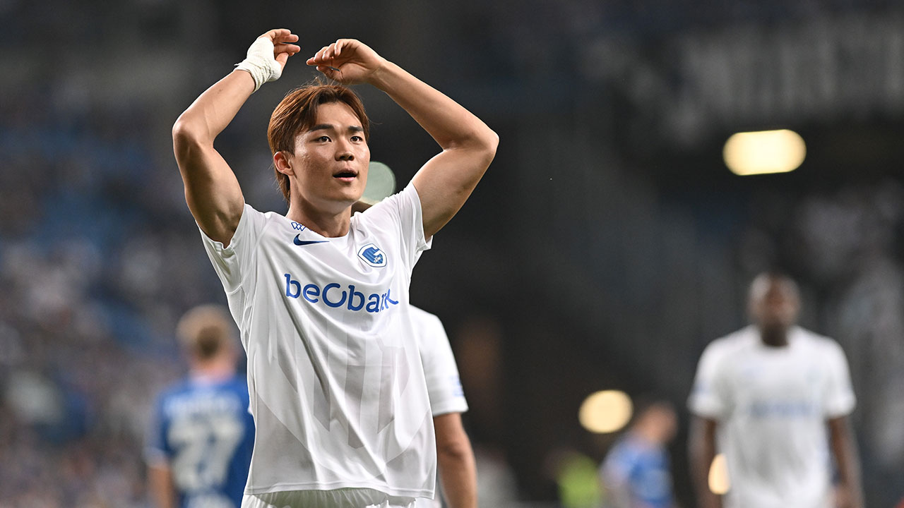 <b>오현규</b>, 유로파 플레이오프 경기서 득점‥팀은 5-1 대승