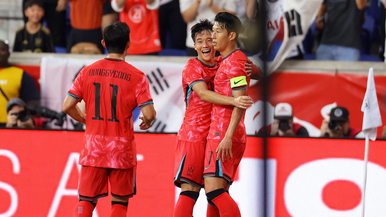 '<b>손흥민</b> 선제골' 축구대표팀, 미국에 2-0 완승