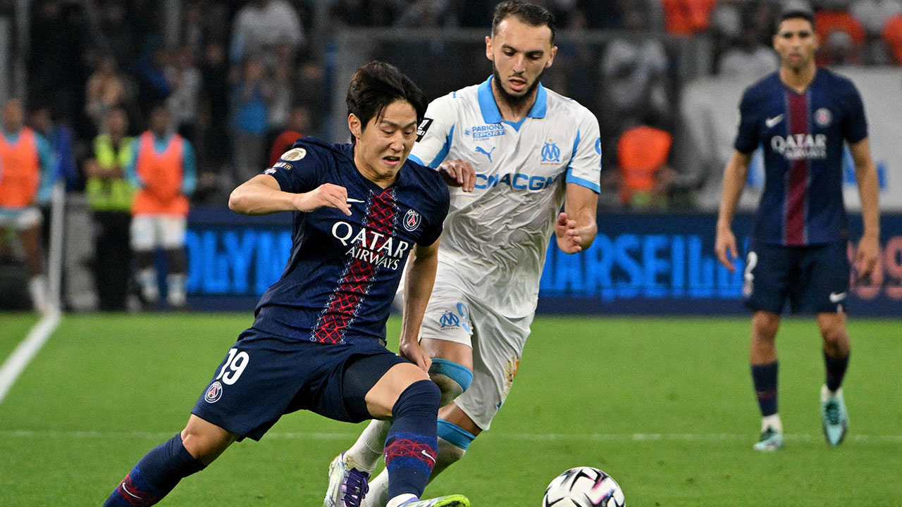 '<b>이강인</b> 교체출전' <b>PSG</b>, <b>마르세유</b>에 0대1 패배‥시즌 첫 패