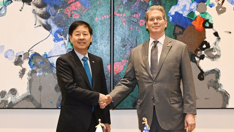 구윤철, 베선트 미국 재무장관 면담‥"<b>한미 통화 스와프 논의</b>"