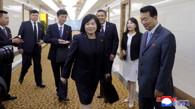 중국 총리 "<b>북중외교</b> 연결 <b>강화</b>"‥북한 최선희 "고위급 교류 기대"