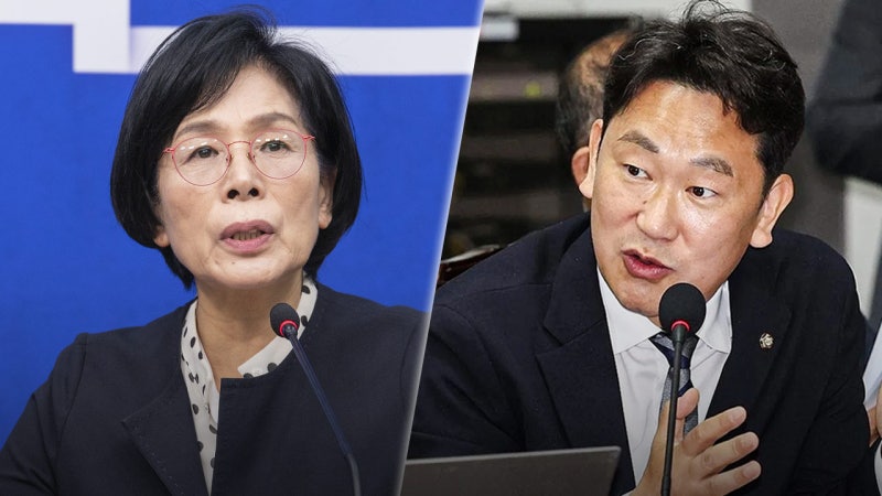 '딸 결혼식 <b>논란</b>' <b>최민희</b> "다시 <b>노무현 정신</b>"에 '<b>노무현</b> 사위' 곽상언 반...