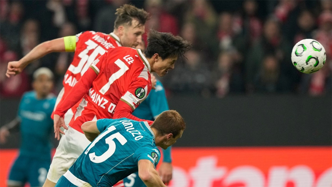 <b>이재성</b> 도움·<b>역전</b> 결승골‥마인츠, UEFA 콘퍼런스리그 3연승