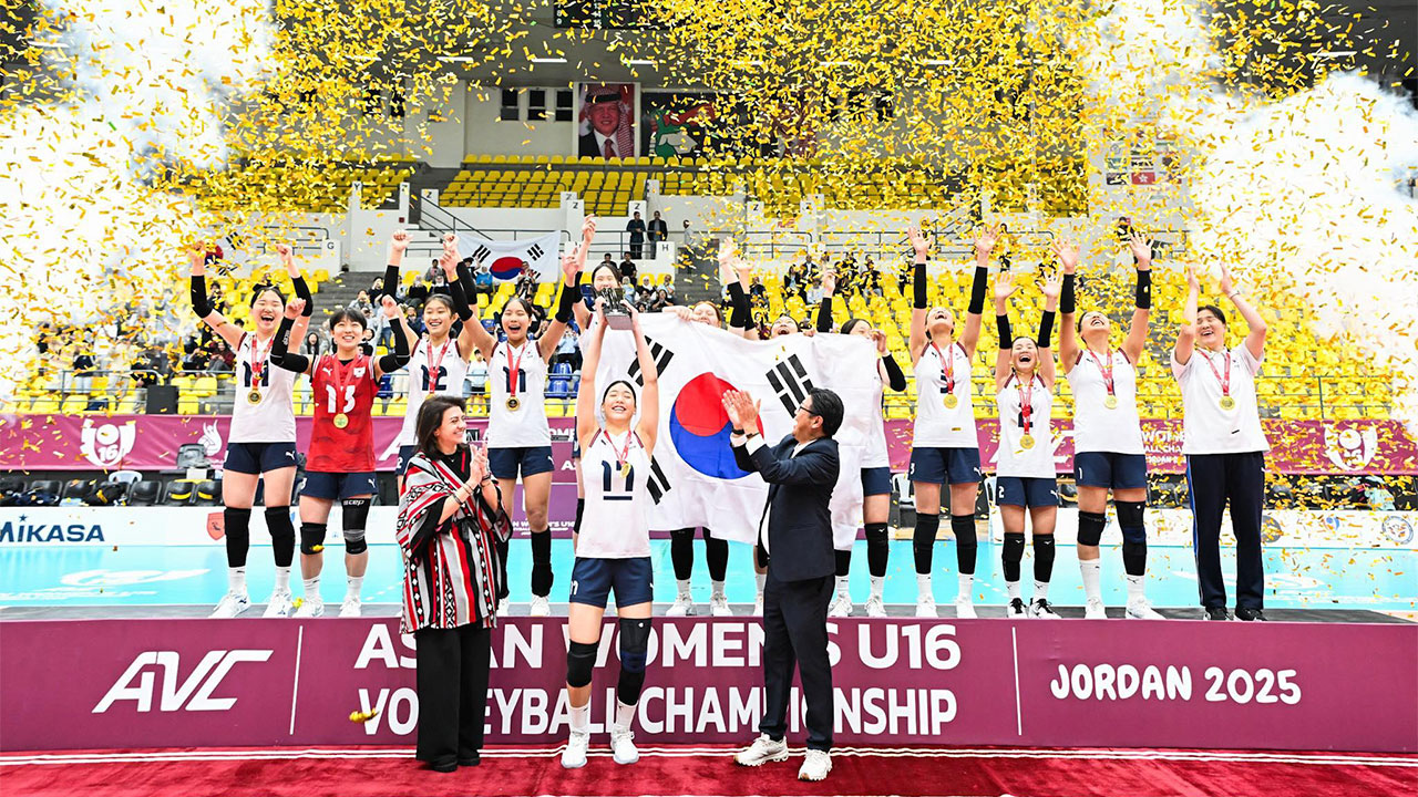 '<b>손서연</b> 30점' U-16 여자배구, 대만 꺾고 <b>아시아선수권</b> 정상