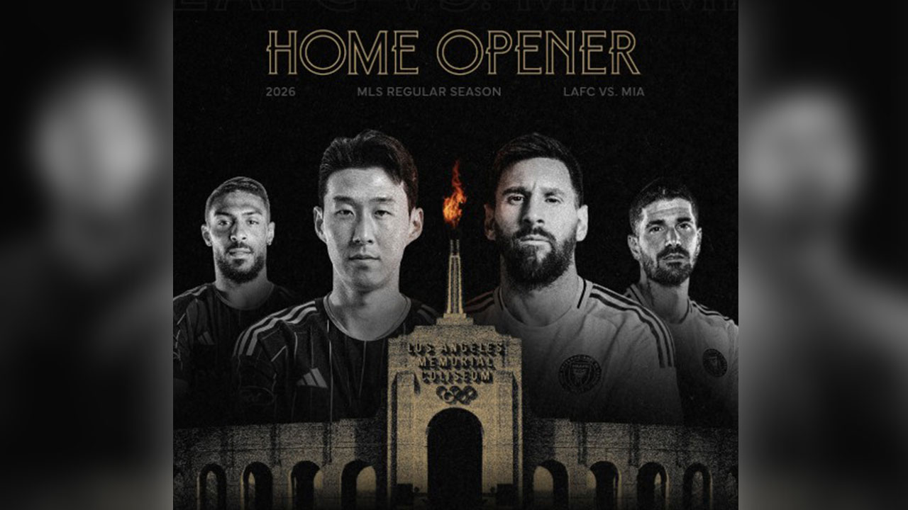<b>손흥민</b>의 LAFC, <b>메시</b>의 마이애미와 2026시즌 개막전