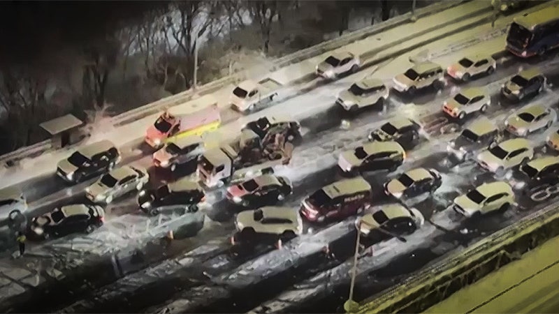 "터널 속 7시간 갇혀"‥귀가 못한 채 발 동동