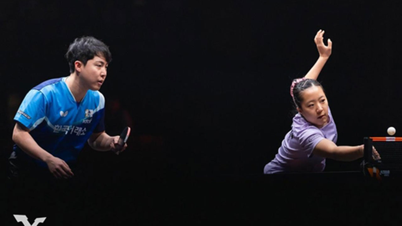 탁구 <b>임종훈</b>-<b>신유빈</b>, '세계 1위' 중국 조 제압‥파이널스 <b>결승</b>행