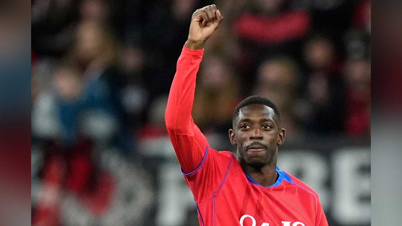 '발롱도르 수상' PSG <b>뎀벨레</b>, <b>FIFA 올해의 선수</b>상도 석권