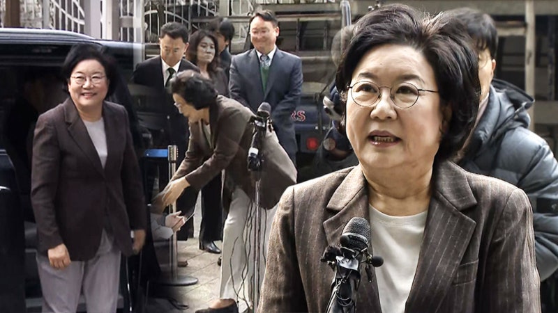 '태풍의 눈' 이혜훈 첫 출근, "엄중 상황" 입 열더니‥ [현장영상]