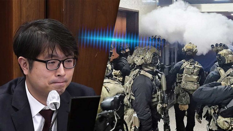 "문짝 뿌셔서 끄집어 내!" "야 가자!" 특전사 녹취 공개 '발칵' [현장영상]